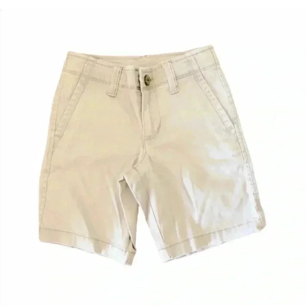 Arizona  Tan Ivory Classic Fit Chino Casual Boys Shorts SZ 6